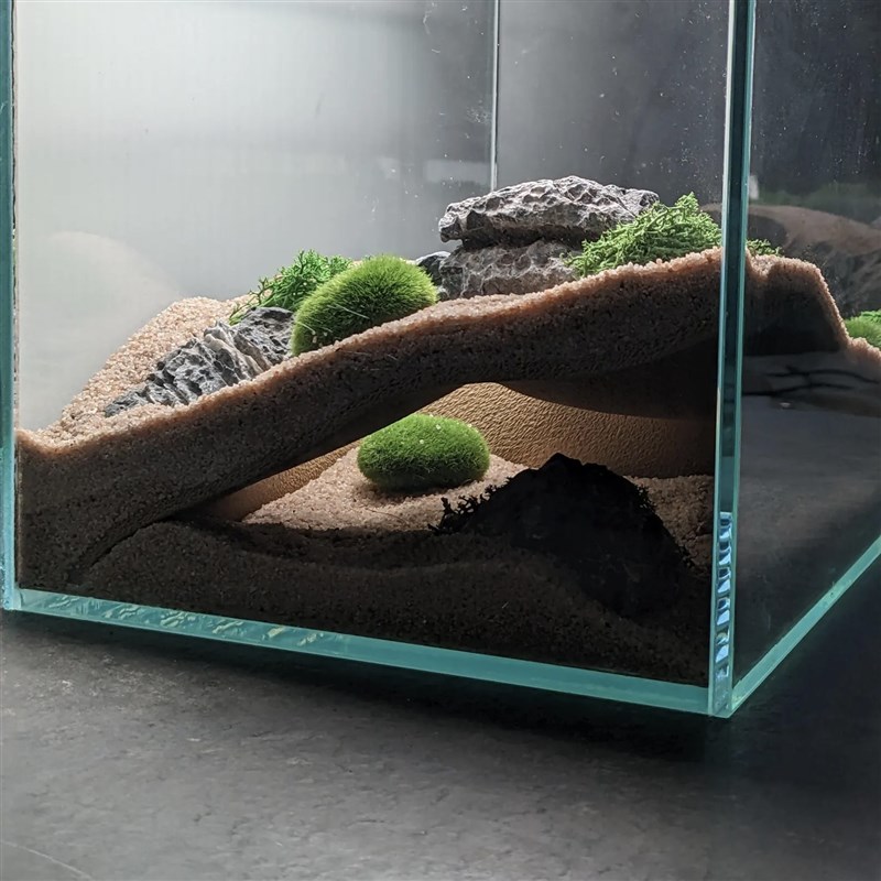 饲养缸造景爬宠蜥蜴宠物躲避屋洞地下洞穴造景饲养箱造景装饰
