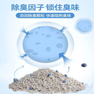 猫砂20斤膨润土除臭无尘5斤大袋40斤20斤装 50斤猫砂猫沙用品