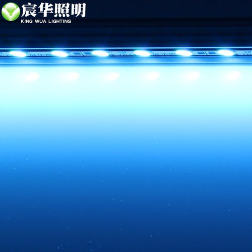 宸华LED硬灯条12V高亮5730贴片冰蓝色柜台KTV装饰led灯条灯带