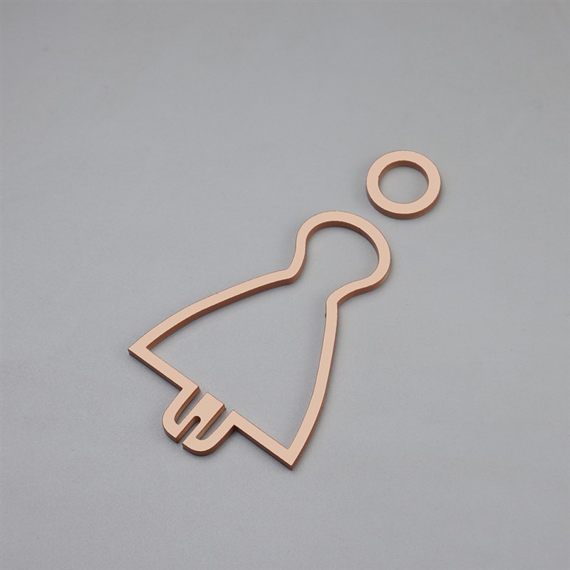 洗手间标识牌男女卫生间公共厕所门牌WC指引牌无障碍提示牌定制