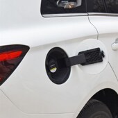 适用荣威EI5充电口盖新能源慢ei5充口盖油箱盖板充电口小门