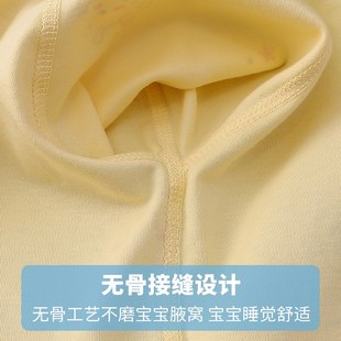 婴儿春秋纯棉衣服龙宝宝单件上衣男女小宝宝长袖 睡衣A类全背新品