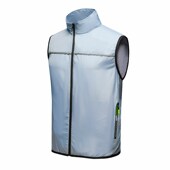 衣服降温背心钓鱼防晒薄工作服女 带风扇 夏季 制冷空调服马甲男款