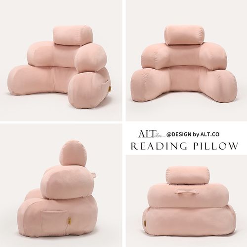 靠枕床头看书神器阅读靠垫沙发护颈护腰床上飘窗台孕妇大靠背软包