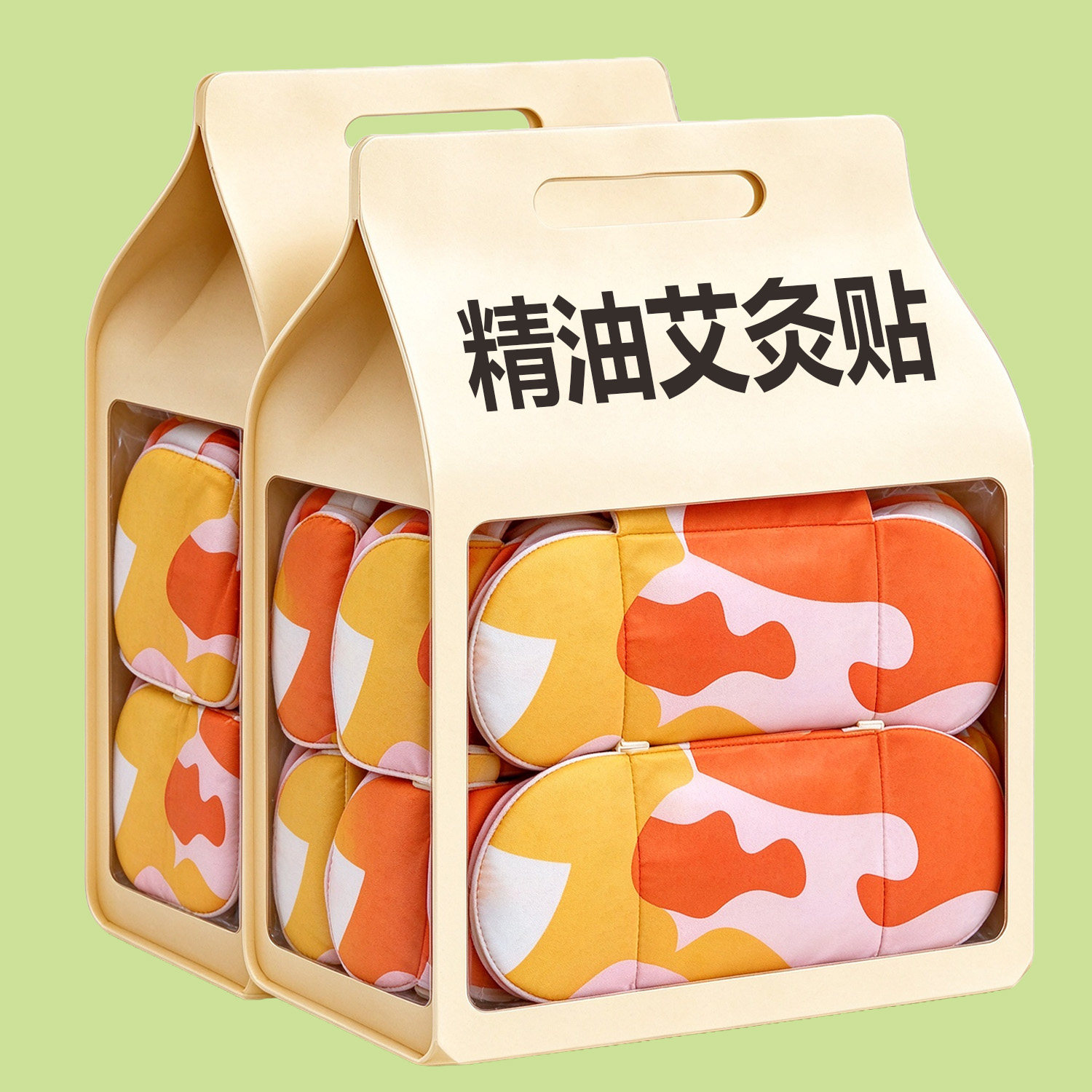 正宗蕲艾热敷艾灸贴肩颈背部腰椎家用发热全身通用温灸艾草精油贴