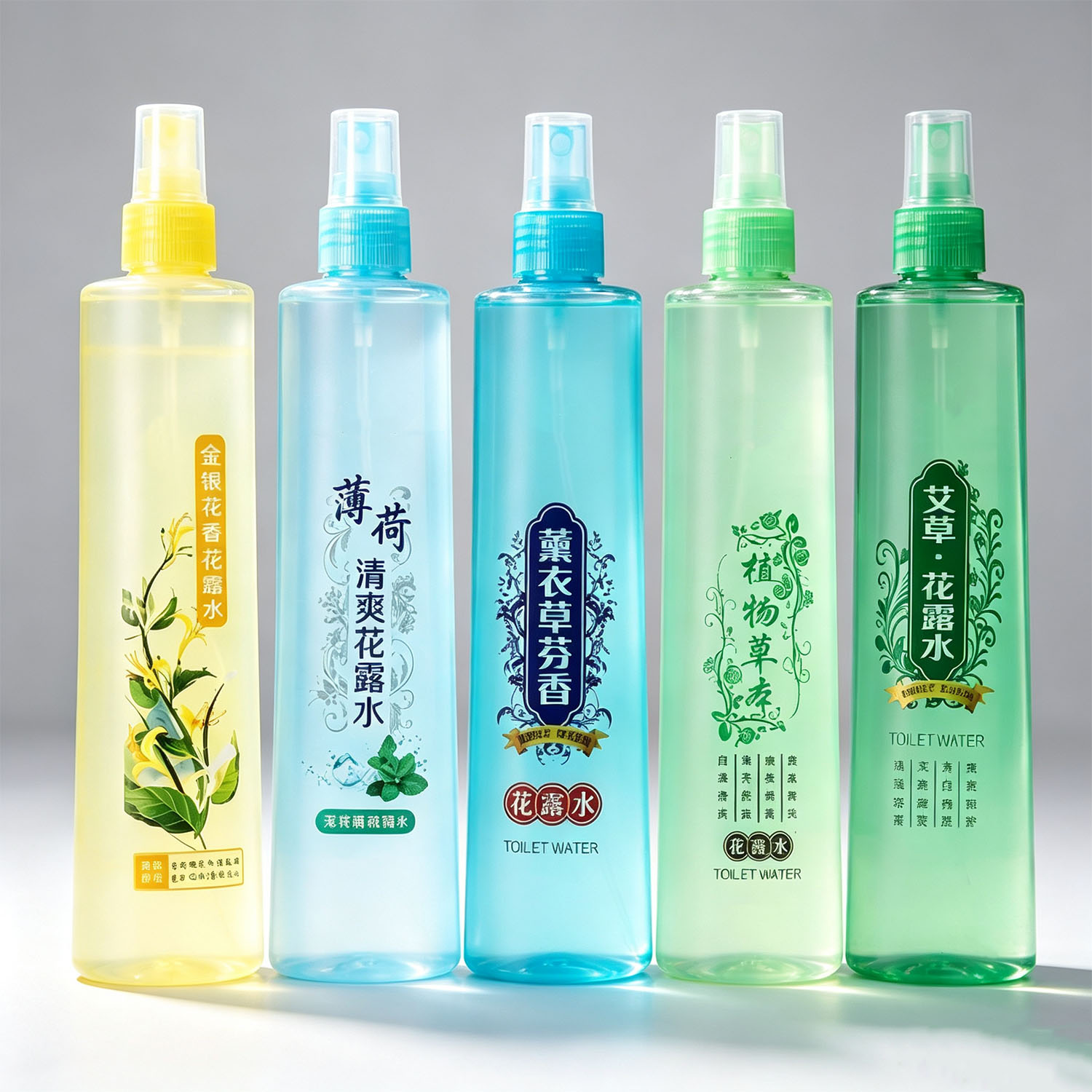 强效清凉花露水大瓶装清香止痒喷雾清凉薄荷艾草家用夏季防叮咬