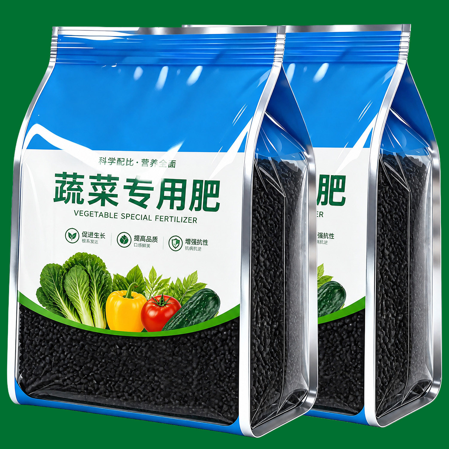 蔬菜专用肥有机肥瓜果绿植黄瓜西红柿花肥颗粒复合肥蔬菜农用种菜