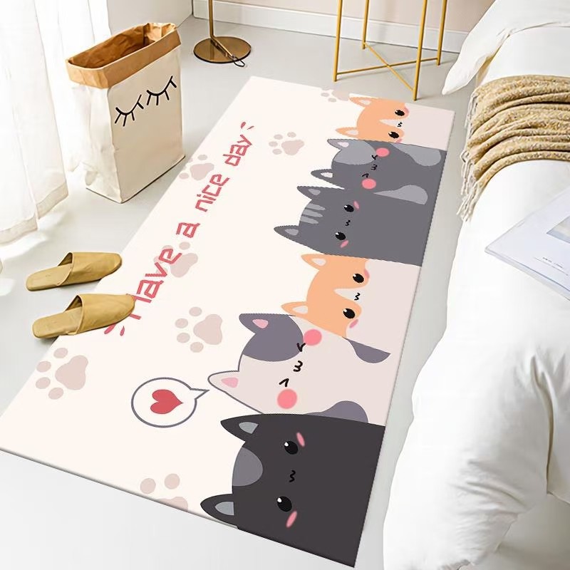 地毯卧室少女床边毯房间地垫家用客厅地毯茶几毯睡坐床前地毯,居家布艺,地毯,淘宝优惠券,粉丝福利购,淘宝优惠卷