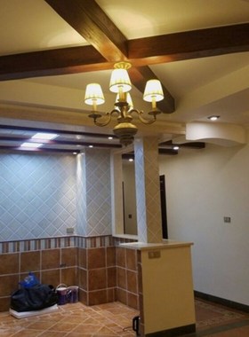 木器工坊定做优质欧式吊顶假木梁空心木条木方梁假板材天花墙柱板