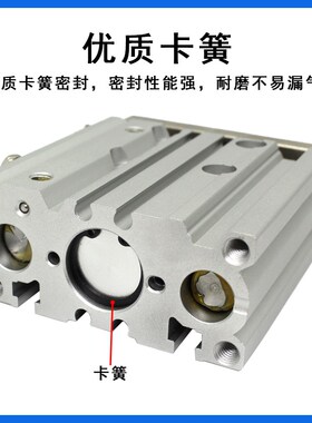 WGU02-12导杆气缸WGU02-16/20/25/32/40/63X5X10X25X30X40X50-2-0