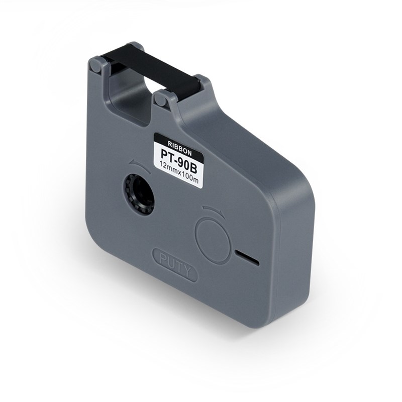 普贴P800/PT1010线号印表机色带PT-R80B黑色碳带号码套管印表机色