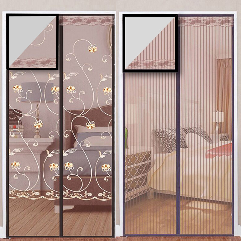 大门防蚊门帘定做磁性纱门防蝇家用夏季高档静音加密纱窗网纱防虫,居家布艺,门帘,淘宝优惠券,粉丝福利购,淘宝优惠卷