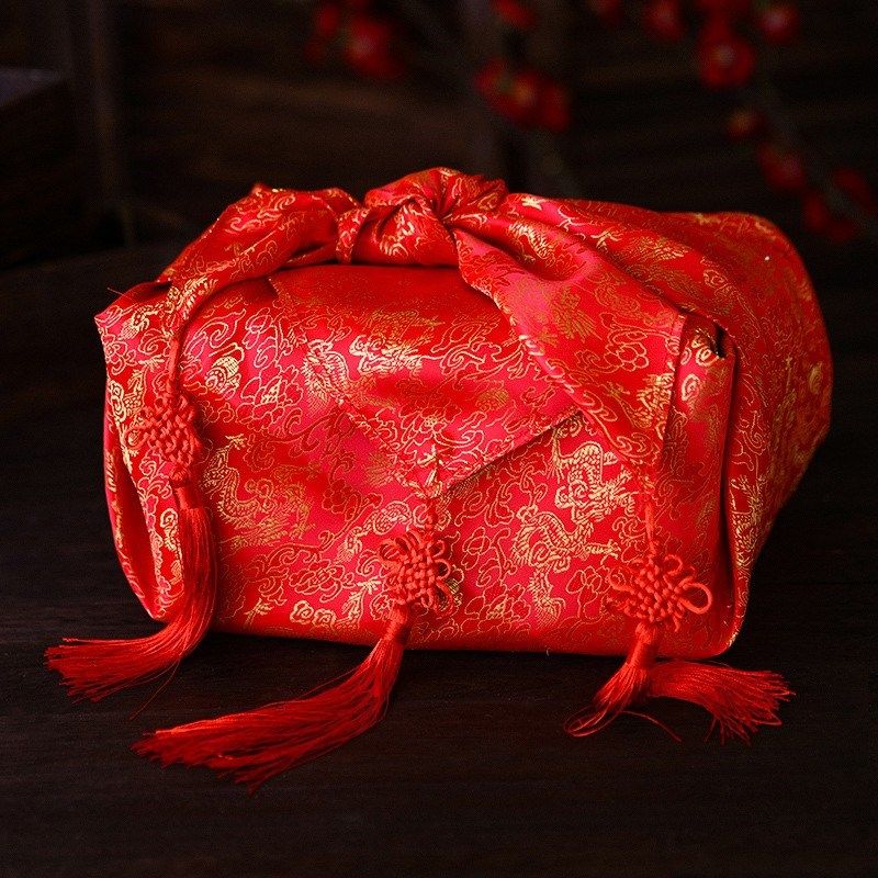 结婚包袱皮嫁妆红包袱布女方陪嫁物品新娘婚庆中式婚礼用品大全