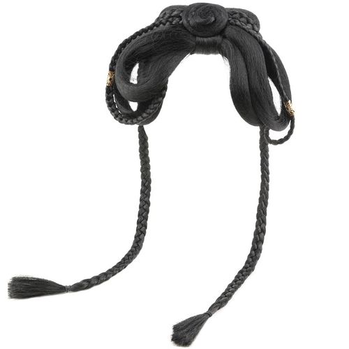 儿童汉服假发发髻古风发包古装多款女小辫子舞台演出可爱发髻造型