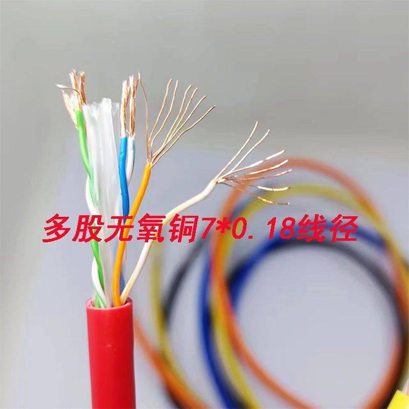 六类千兆网络跳线机制路由器光猫大屏工程机房家用成品网线1米2米