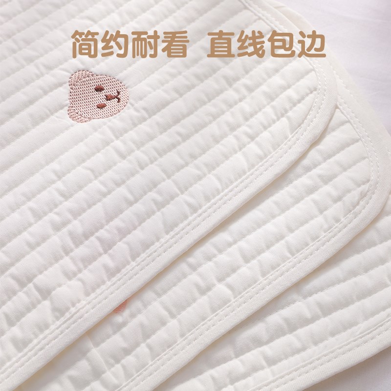 新生儿云片枕初生婴儿纯棉枕头宝宝平枕0-12个月防吐奶枕垫小枕巾