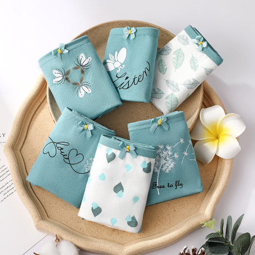 少女内裤女童中大童12周岁以上13发育期中学生15女孩纯棉全棉短裤