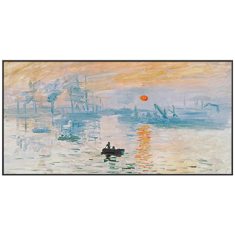 梵高莫奈装饰画星空世界名画抽象艺术卧室床头挂画睡莲油画墙壁画