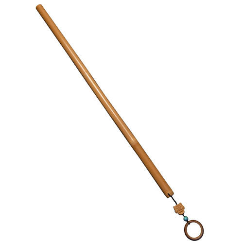 手工特精磨长实心竹文玩教鞭 戒尺 茶玩手把件实心竹制长竹鞭竹节