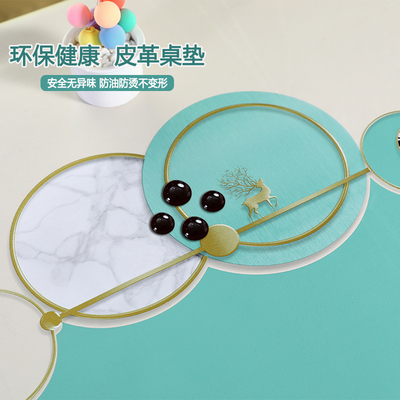 长方形烤火桌子皮罩茶几桌电暖炉餐桌茶几罩套家用免洗防水桌布