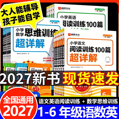 王朝霞语文阅读训练100篇超详解