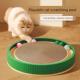 耐磨和无碎屑瓦楞纸耐磨自我愉悦转盘球猫玩具和用品 猫抓球板窝