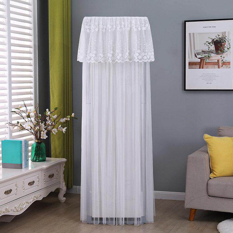 立式空调罩方形柜式空调防尘罩开机不取空调套盖布防直吹挡风帘