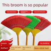 波纹丝扫把扫地扫水结实耐用扫帚环卫工农村家用笤帚不沾头发加厚