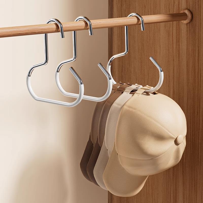 帽子收纳神器宿舍衣柜内挂鸭舌棒球帽吊带家用多功能挂帽子展示架