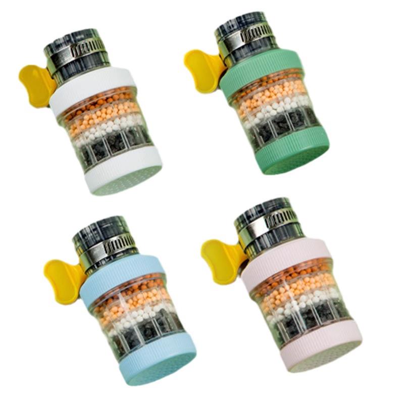 【轻松过滤】水龙头过滤器通用防溅嘴厨房净水家用自来水净化滤芯