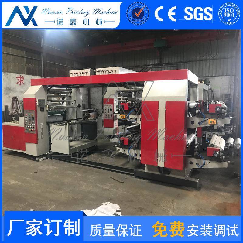 彩色编织袋印刷机大米袋化肥袋印刷机水泥袋面粉袋印刷机
