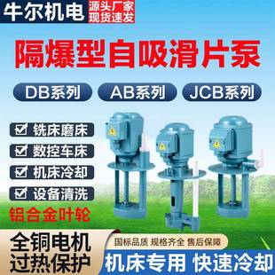 250W 单三相电泵线切割磨铣车机床冷却水泵油泵DB40 120 JCB AB90