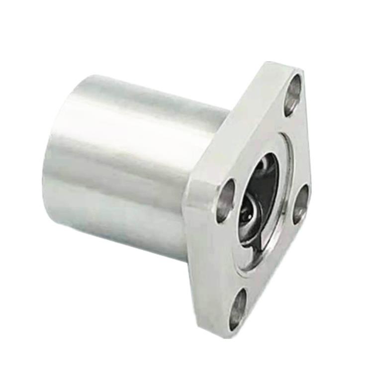 304不锈钢方法兰直线轴承SLMK8UU LM10L 12 13 16 20 25 30 35 40