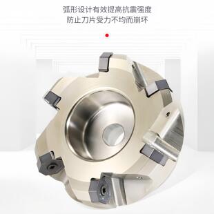 TFM45快进给铣刀盘45度平面刀盘XNMU070508通装金鹭澳克泰 瓦尔特