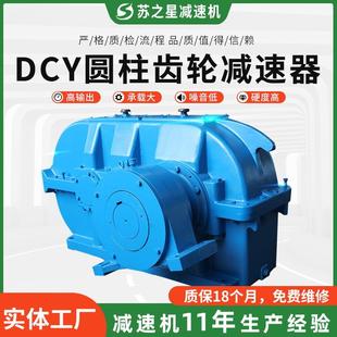 硬齿面齿轮减速机 逆止器支持加工卧式 DCY圆柱齿轮减速器 低速轴