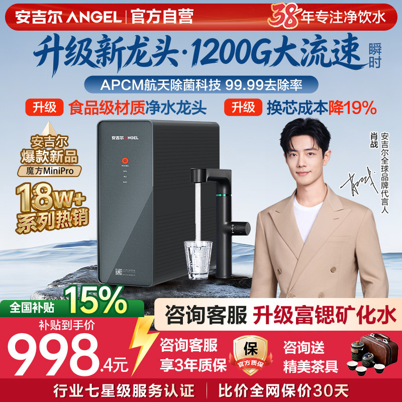 政府补贴安吉尔净水器家用自来水厨房直饮净水机ro反渗透十大名牌 - 实物图