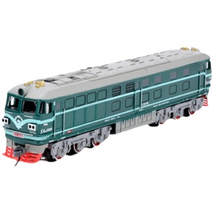 儿童玩具车皮火车东风4Bt内燃机火车厢仿真绿动轨道电模型高铁男