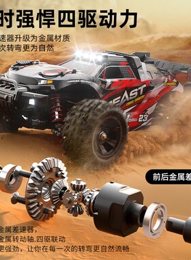 SG118专业rc越野遥控t车成车四驱无刷攀爬大脚短卡拉力漂移人玩具