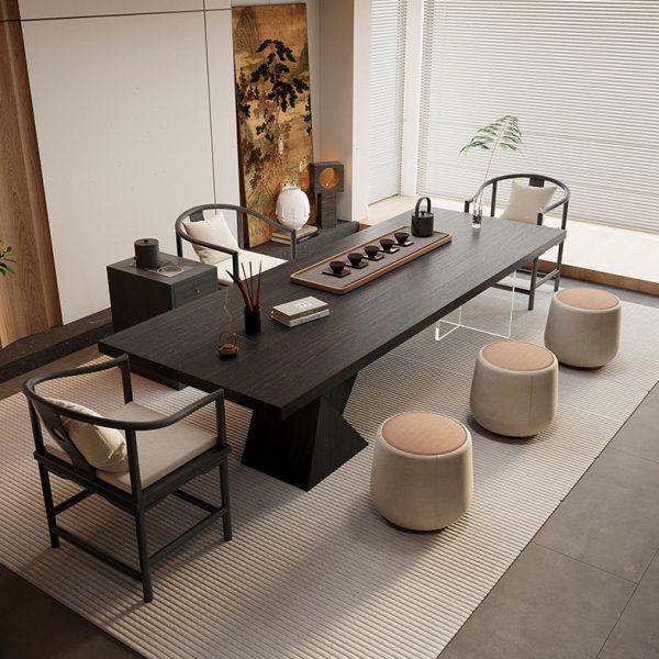 现简约实木大板茶桌椅组合客厅茶台公室家用轻奢亚克力泡茶桌,商业/办公家具,茶台/茶桌,淘宝优惠券,粉丝福利购,淘宝优惠卷