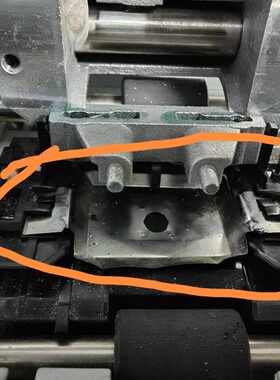 联想DP518 515打印头挡板 中盈612K  650  680K色带挡片架配件