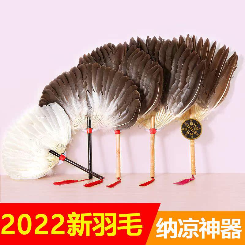 羽毛扇夏天便携鹅宝孔雀儿