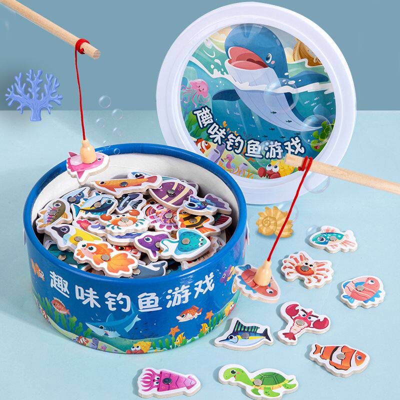 儿童钓鱼玩具1到3岁益智一