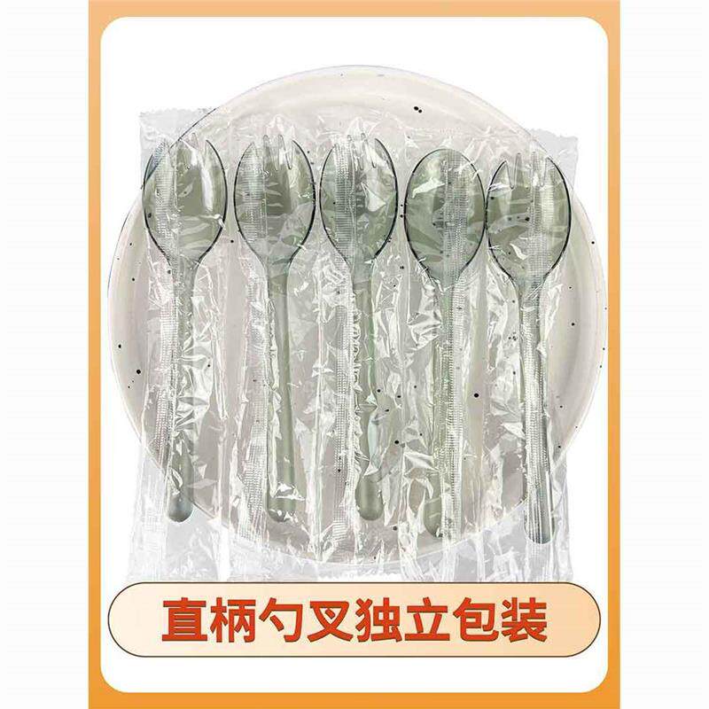 一次性勺子独立包装日式叉