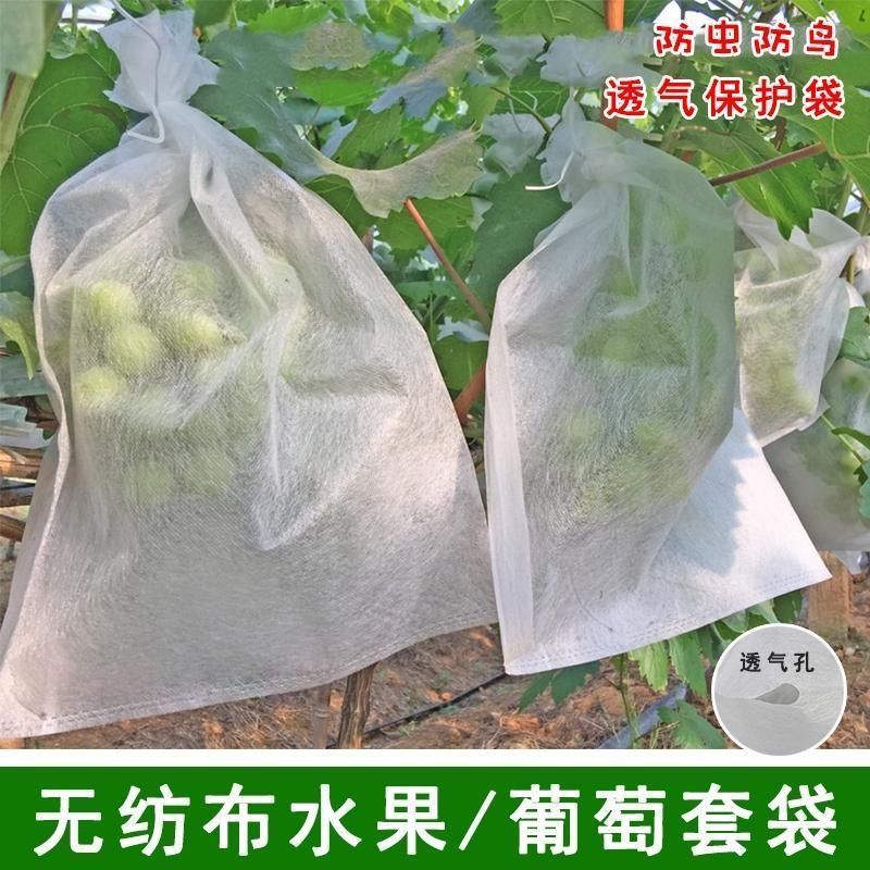 露天加厚无纺布葡萄套袋防