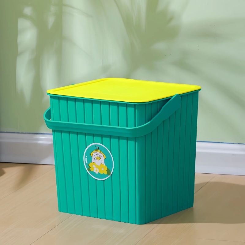 水桶凳塑料加厚可坐幼儿园家用浴室手提洗衣服收纳桶带盖钓鱼桶