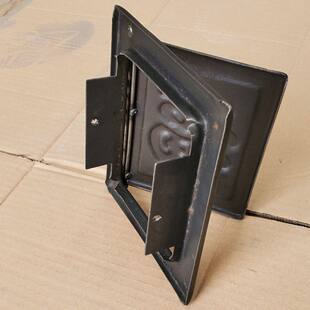 农村柴火灶灶门挡火门家用加厚柴炕门灶台配件铁门炉门防火挡板