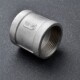 304 精铸内丝内螺纹直接4分6分1寸2寸 316不锈钢内丝管箍铸造内