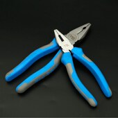 钳铁丝五金手工钳子6寸钢丝钳45 钢手动老虎钳省力多功能平口钳子