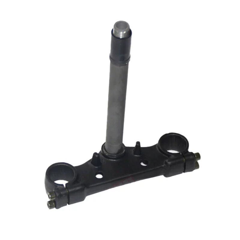 鑫源海陵恒舰黄河立魔术师摩托车方向连总成柱减震板轴承管件上下