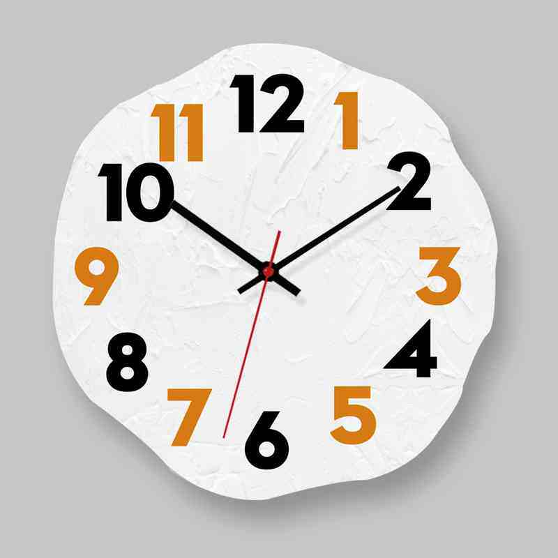 个性挂钟客厅现代时尚简约大气时钟静音挂墙上北欧石英钟表免打孔
